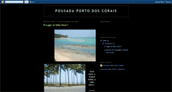 Desktop Screenshot of pousadaportodoscorais.blogspot.com