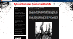 Desktop Screenshot of caribbean-dictatorships.blogspot.com