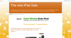 Desktop Screenshot of ipad3sale.blogspot.com