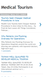 Mobile Screenshot of milwaukean-medicaltourism.blogspot.com
