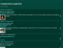 Tablet Screenshot of passatgegarcini.blogspot.com