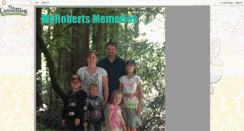 Desktop Screenshot of mcrobertsmemories.blogspot.com