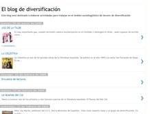 Tablet Screenshot of elblogdediversificacion-marisa.blogspot.com