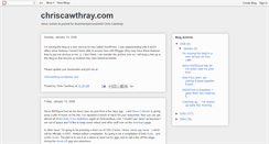 Desktop Screenshot of chriscawthray.blogspot.com