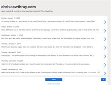 Tablet Screenshot of chriscawthray.blogspot.com