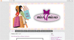 Desktop Screenshot of miss-n-misses.blogspot.com