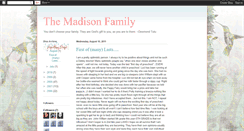 Desktop Screenshot of madisonfam.blogspot.com