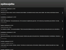 Tablet Screenshot of epatasajalka.blogspot.com
