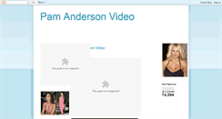 Desktop Screenshot of pamandersonvideo.blogspot.com