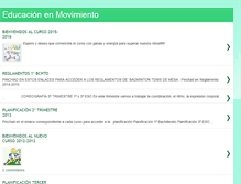 Tablet Screenshot of educacionfisicaesther.blogspot.com