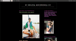 Desktop Screenshot of belezamocoronga.blogspot.com