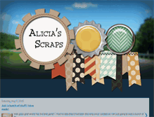 Tablet Screenshot of aliciasscraps.blogspot.com