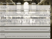 Tablet Screenshot of pleaseremoveshoes.blogspot.com