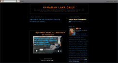 Desktop Screenshot of hawaiianlavadaily.blogspot.com