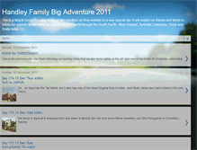 Tablet Screenshot of handleysbigadventure.blogspot.com