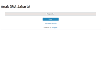 Tablet Screenshot of anak-sma-jakarta.blogspot.com
