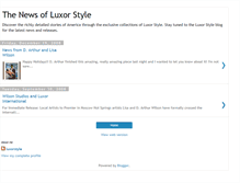 Tablet Screenshot of luxorstyle.blogspot.com