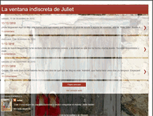 Tablet Screenshot of laventanaindiscretadejuliet.blogspot.com