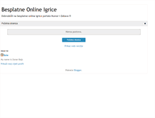 Tablet Screenshot of besplatne-online-igrice.blogspot.com