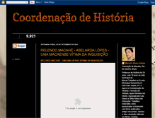 Tablet Screenshot of coordenacaodehistoria.blogspot.com