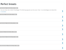 Tablet Screenshot of perfectbreasts.blogspot.com