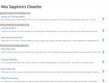 Tablet Screenshot of misssapphireclosette.blogspot.com