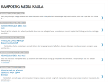 Tablet Screenshot of kampoengmediakaula.blogspot.com