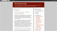 Desktop Screenshot of cecinestpasunepipe.blogspot.com