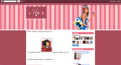Desktop Screenshot of etiquetalivre.blogspot.com