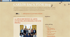 Desktop Screenshot of carlosbacaflor-art.blogspot.com