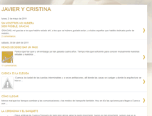 Tablet Screenshot of franciscojavierycristina.blogspot.com