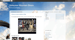 Desktop Screenshot of mtbmalaysiainfo.blogspot.com