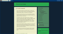 Desktop Screenshot of feveensulinea.blogspot.com