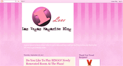 Desktop Screenshot of ilovelasvegasmagazine.blogspot.com