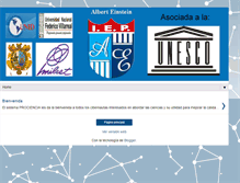 Tablet Screenshot of colegioalbert-einstein.blogspot.com