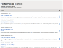 Tablet Screenshot of performancematters.blogspot.com