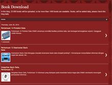 Tablet Screenshot of bookdownloadfree.blogspot.com