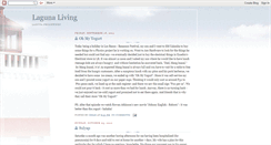 Desktop Screenshot of laguna-living.blogspot.com