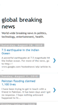 Mobile Screenshot of globalbreakingnews-zeny.blogspot.com