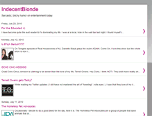 Tablet Screenshot of indecentblonde.blogspot.com