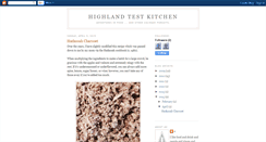 Desktop Screenshot of highlandtestkitchen.blogspot.com