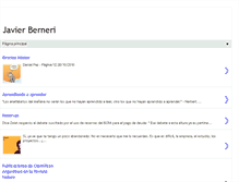 Tablet Screenshot of javierberneri.blogspot.com