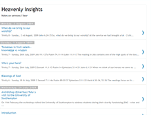 Tablet Screenshot of heavenlyinsights.blogspot.com