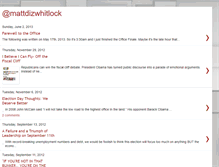 Tablet Screenshot of mattdizwhitlock.blogspot.com