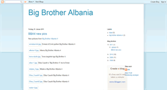 Desktop Screenshot of bigbrotheralbania.blogspot.com
