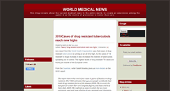 Desktop Screenshot of medicalnews-current.blogspot.com