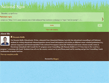 Tablet Screenshot of ngosofpakistan.blogspot.com