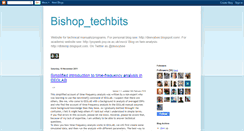 Desktop Screenshot of bishoptechbits.blogspot.com