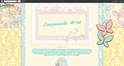 Desktop Screenshot of ensinandoarte.blogspot.com