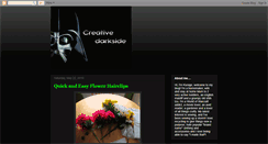 Desktop Screenshot of creativedarkside.blogspot.com